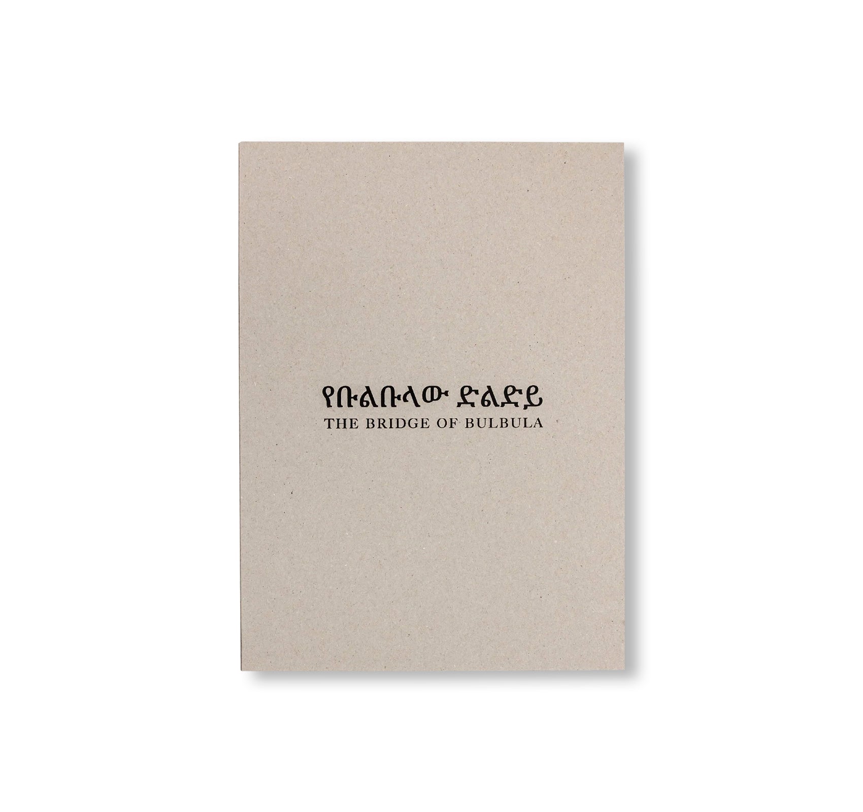 THE BRIDGE OF BULBULA by Quentin de Briey, Achraf Issami