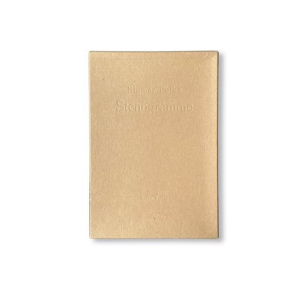 【洋書】Sigmar Polke STENOGRAMME by Sigmar Polke [NUMBERED] – twelvebooks