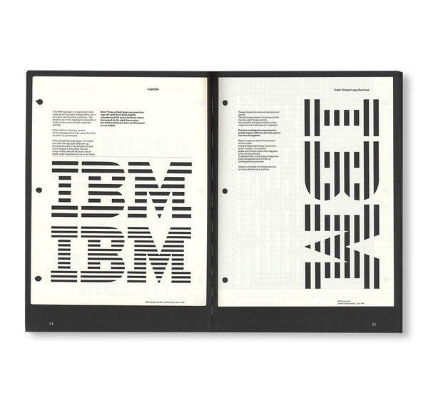 IBM, PAUL RAND'S GRAPHIC STANDARDS MANUAL [REPRINTED EDITION