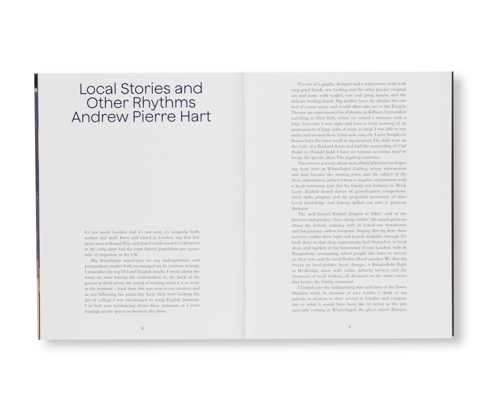 BIO-DATA FLOWS AND OTHER RHYTHMS by Andrew Pierre Hart