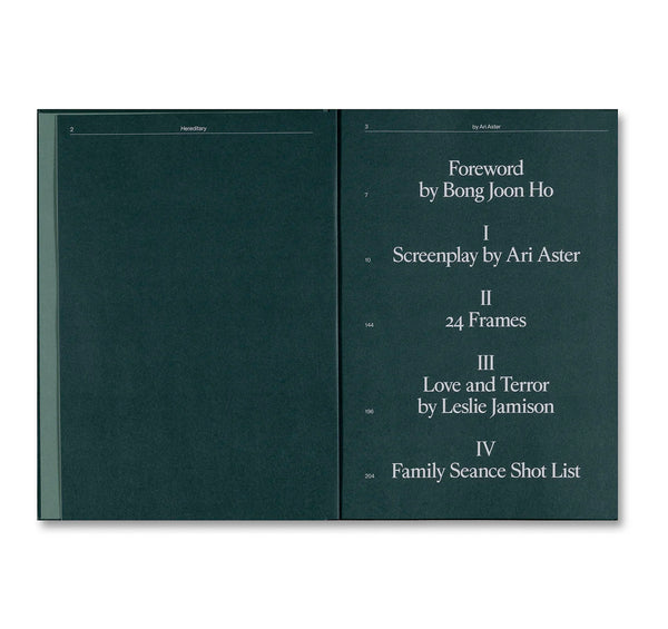 HEREDITARY SCREENPLAY BOOK by Ari Aster – twelvebooks