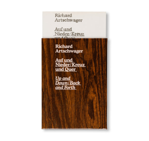 UP AND DOWN / BACK AND FORTH by Richard Artschwager – twelvebooks