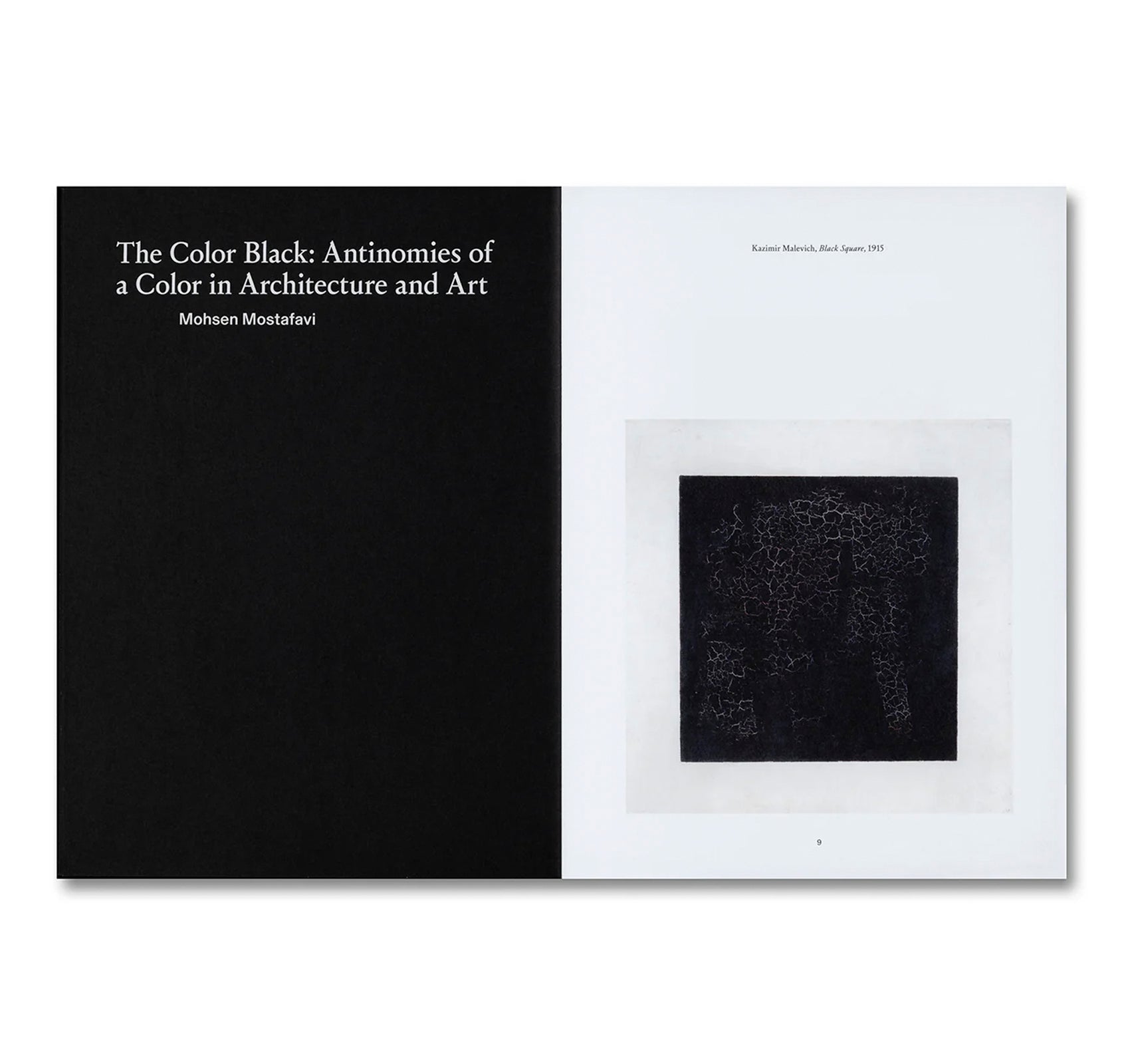 THE COLOR BLACK: ANTINOMIES OF A COLOR IN ARCHITECTURE AND ART by Mohsen Mostafavi, Max Raphael