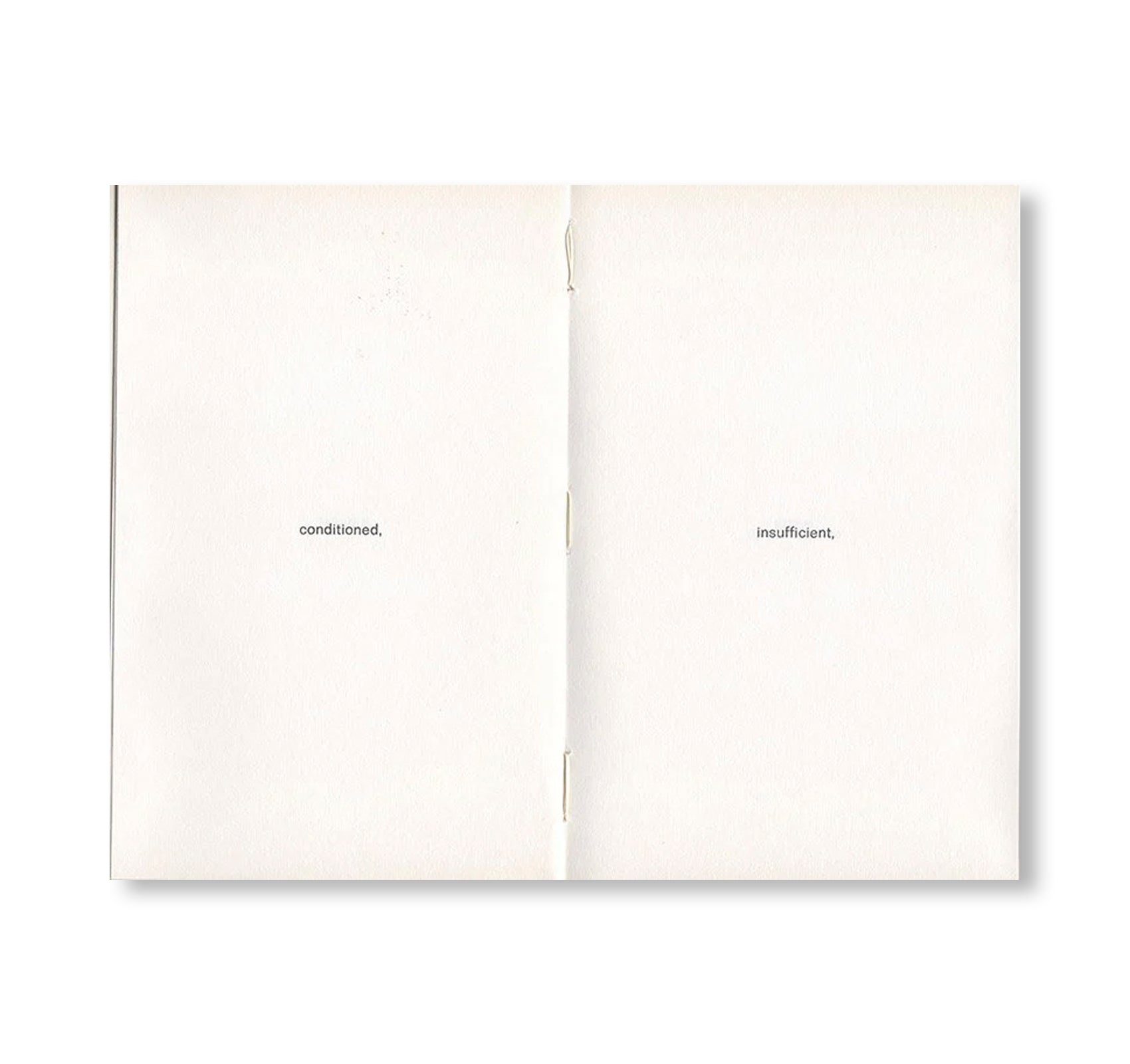 IT IS... IT ISN'T... (1972) by Robert Barry