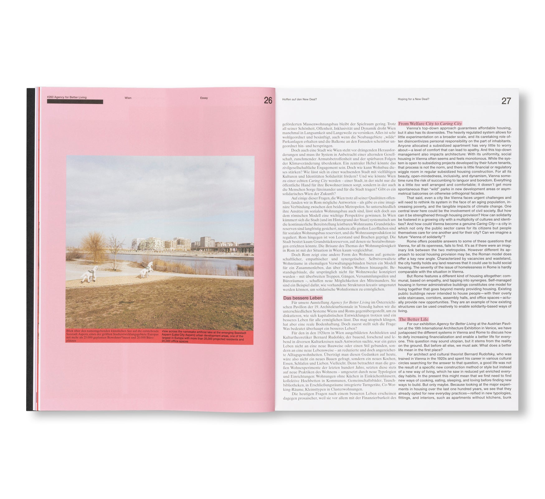 ARCH+ 260: AGENCY FOR BETTER LIVING: THE AUSTRIAN PAVILION AT THE 2025 VENICE ARCHITECTURE BIENNALE