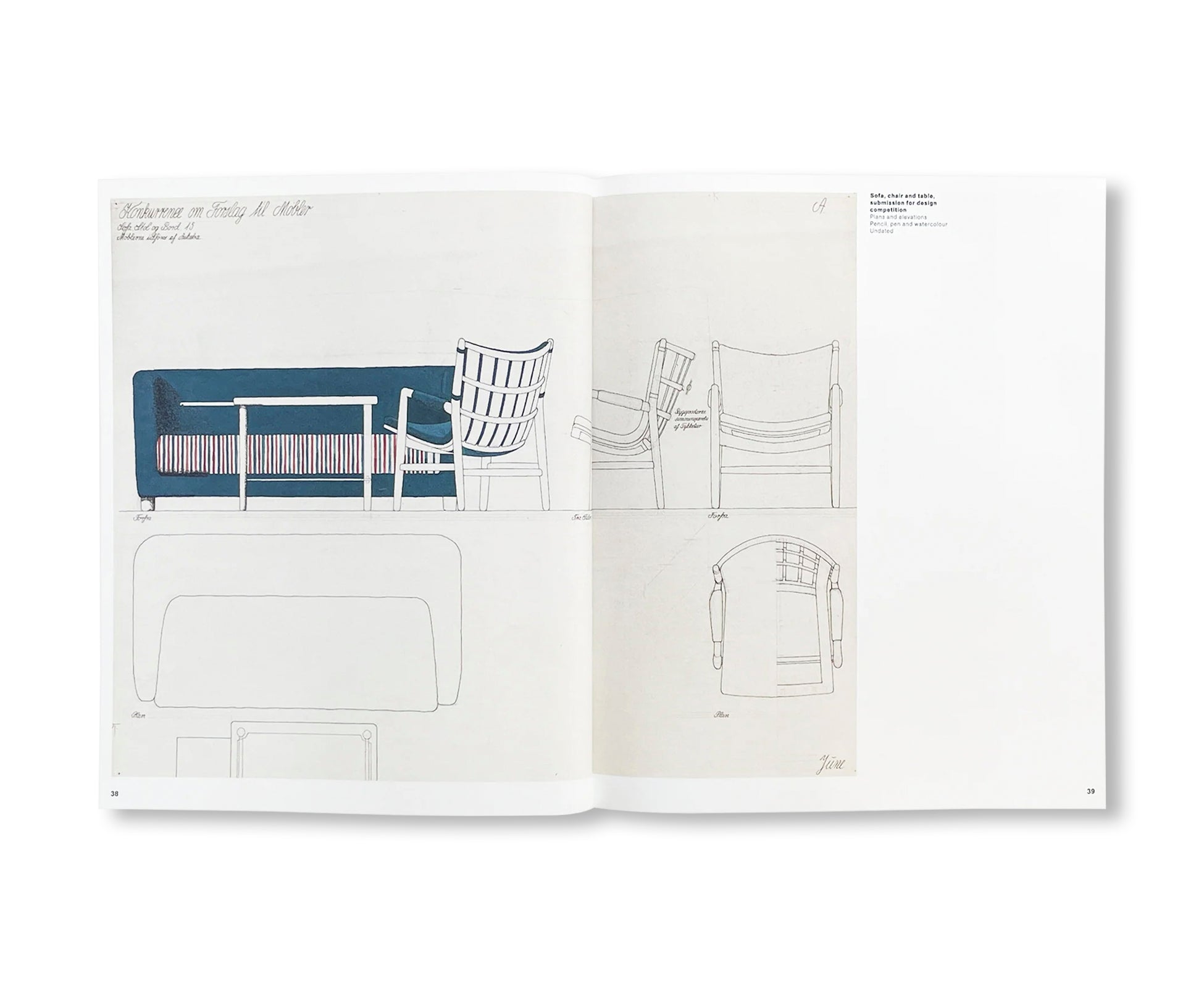 WATERCOLORS by Hans J. Wegner