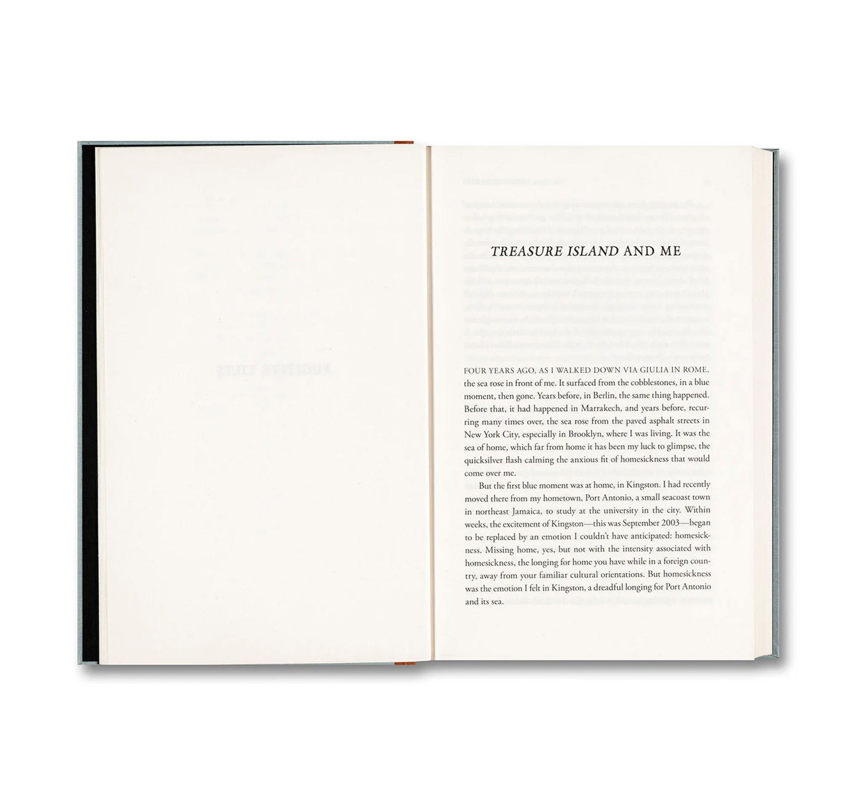 FUGITIVE TILTS by Ishion Hutchinson