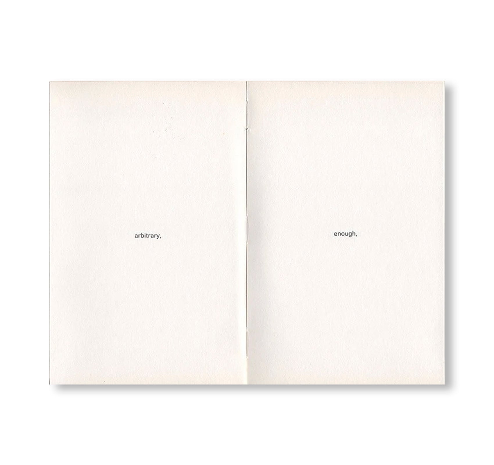 IT IS... IT ISN'T... (1972) by Robert Barry