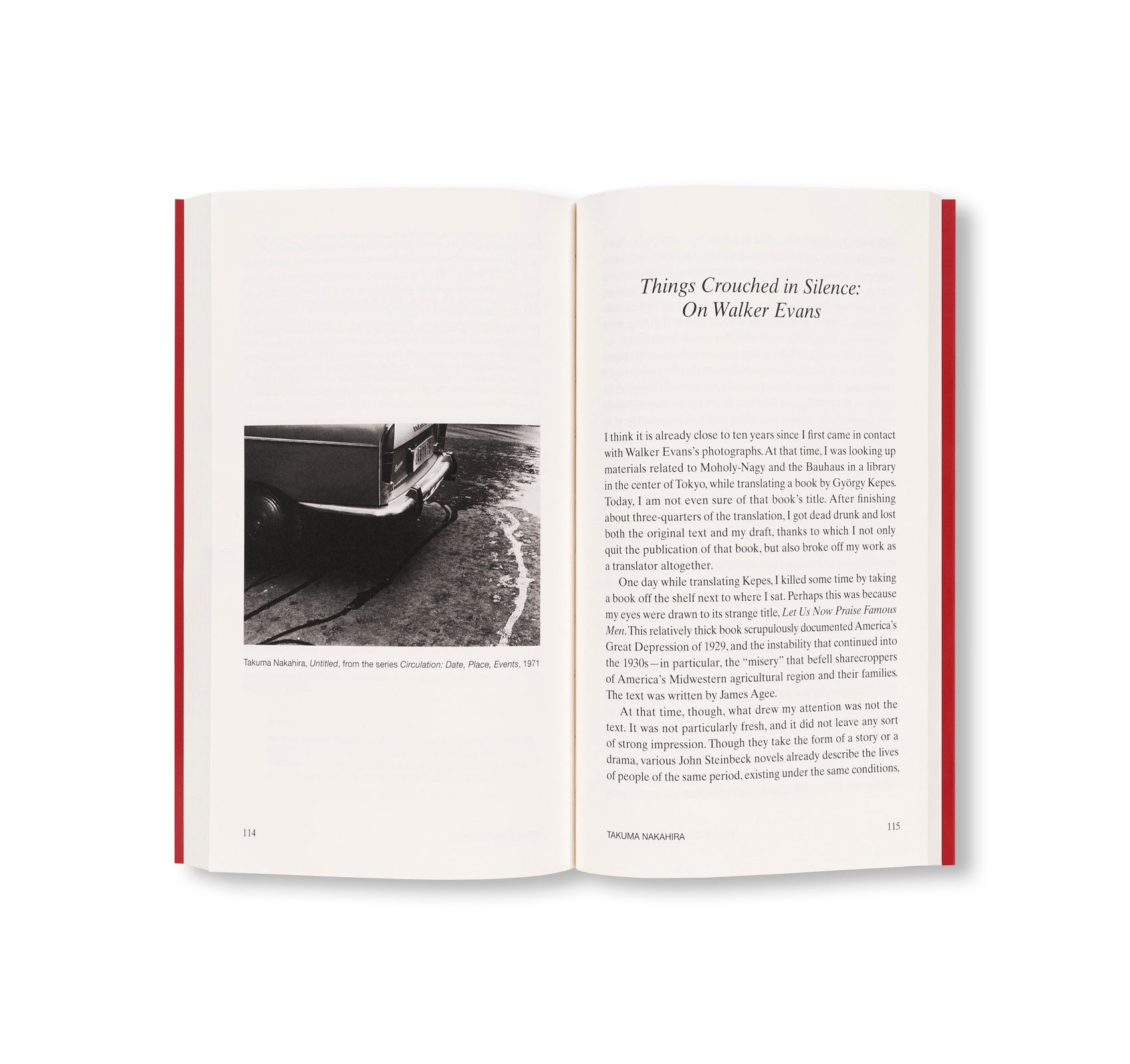 AT THE LIMITS OF THE GAZE: SELECTED WRITINGS BY TAKUMA NAKAHIRA by Takuma Nakahira