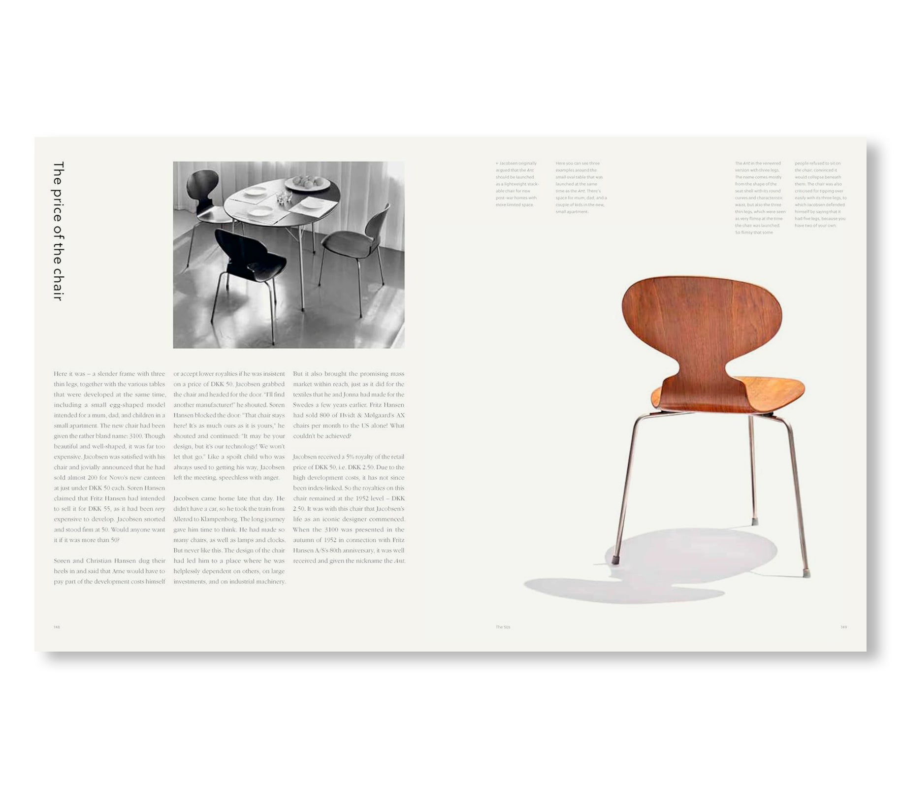 THE DESIGNS OF ARNE JACOBSEN: INTERIORS, FURNITURE, LIGHTING AND TEXTILES, 1925–1971 by Arne Jacobsen