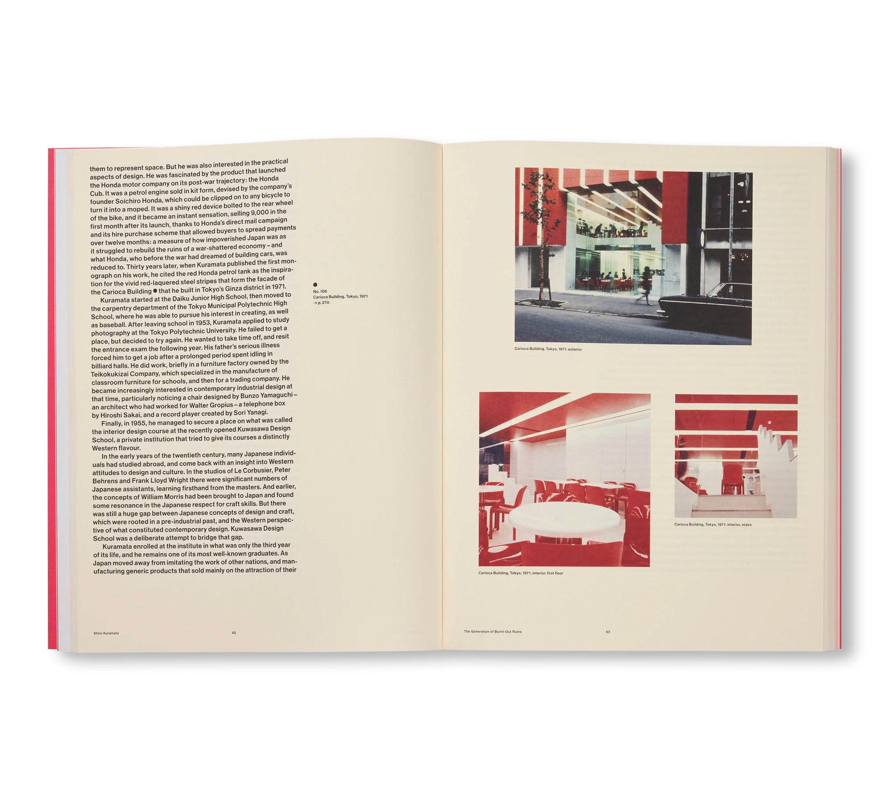 SHIRO KURAMATA by Shiro Kuramata