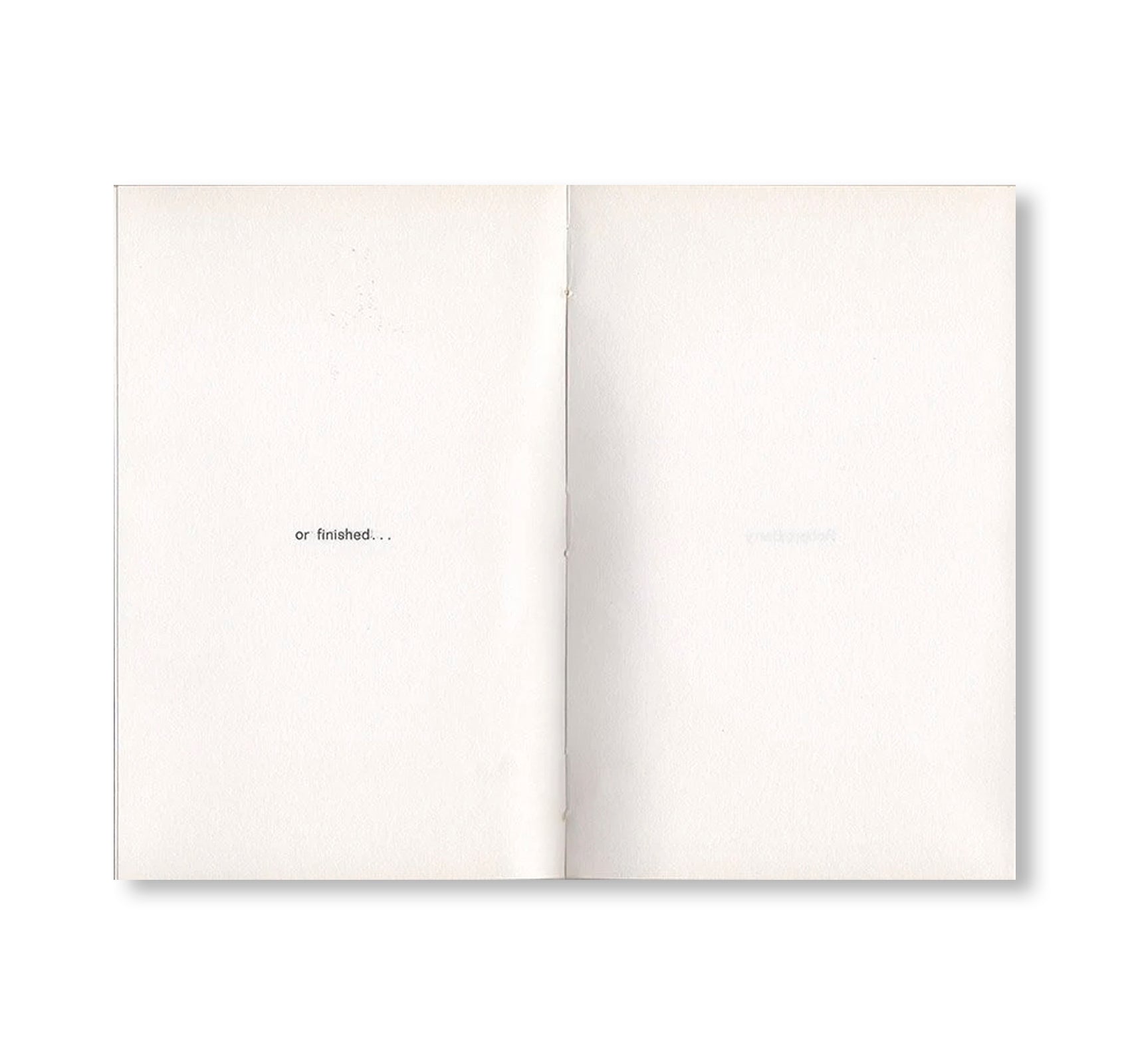 IT IS... IT ISN'T... (1972) by Robert Barry