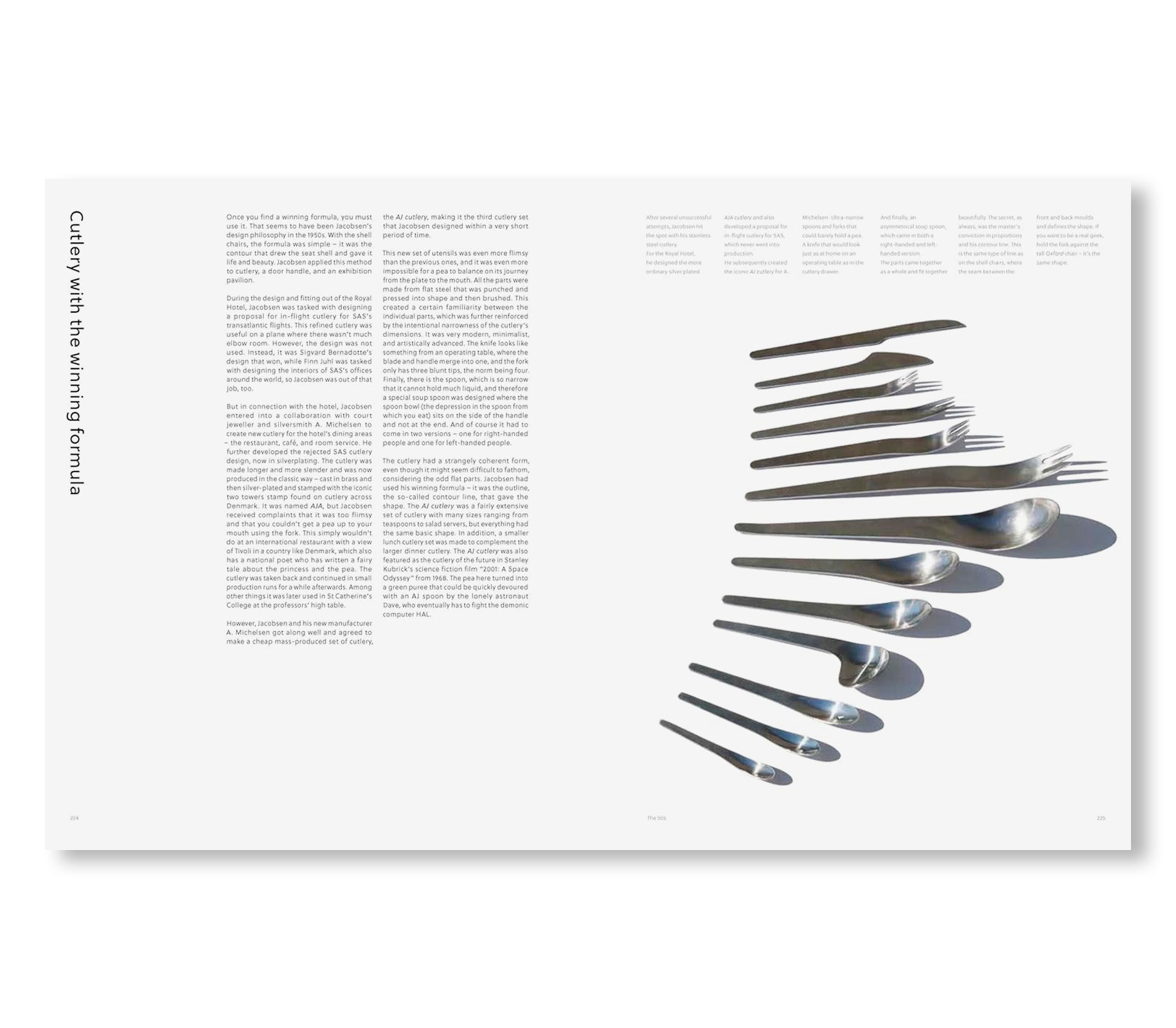 THE DESIGNS OF ARNE JACOBSEN: INTERIORS, FURNITURE, LIGHTING AND TEXTILES, 1925–1971 by Arne Jacobsen