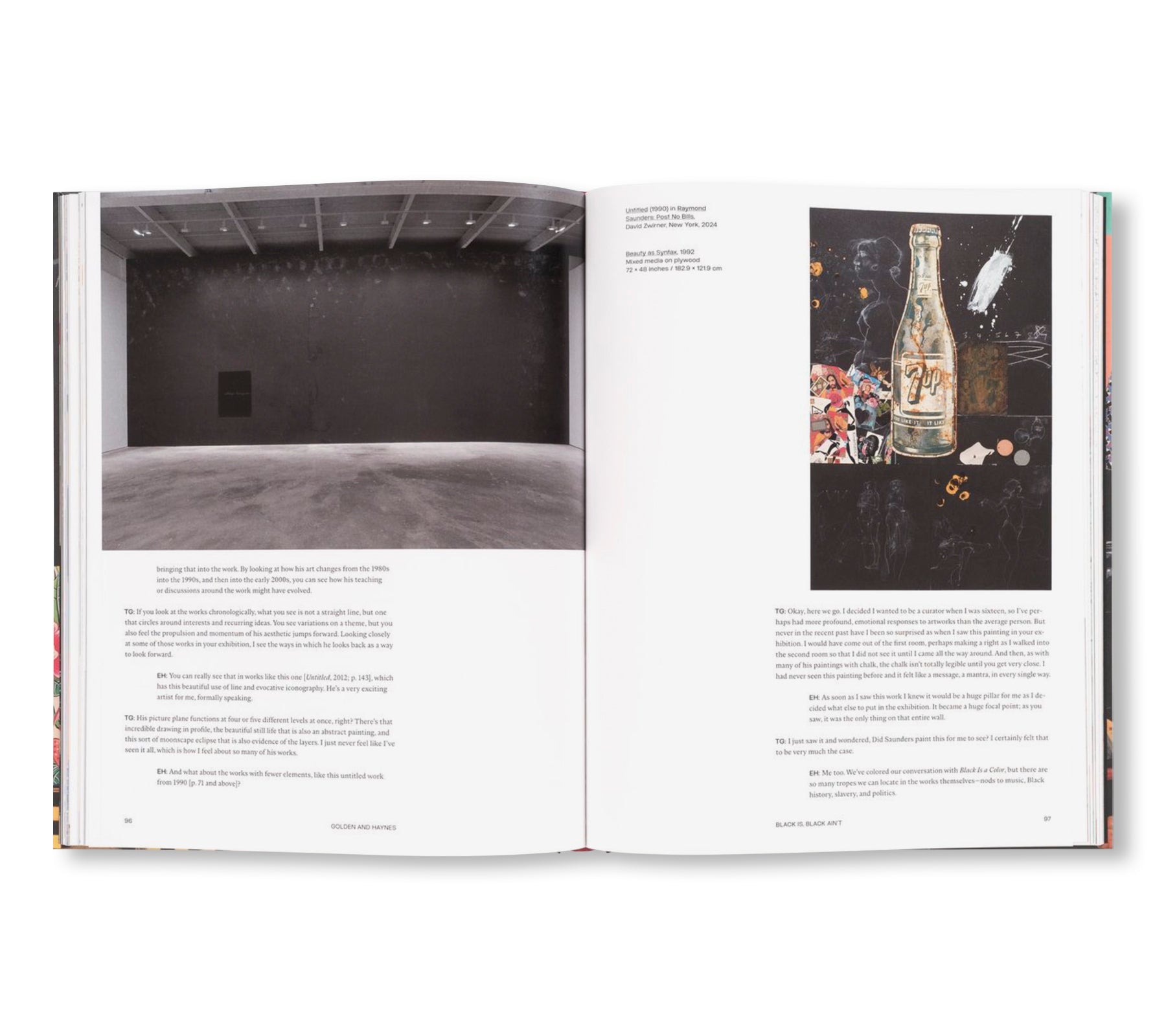 POST NO BILLS by Raymond Saunders