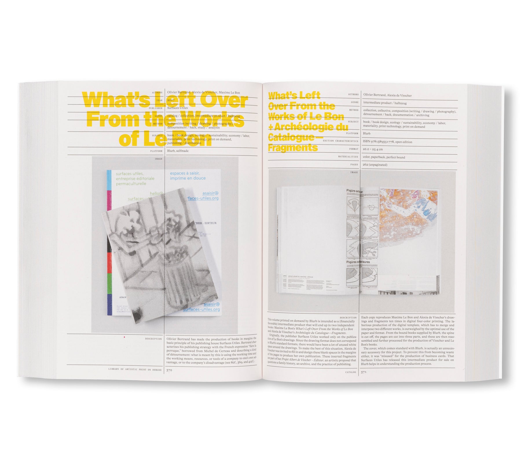 LIBRARY OF ARTISTIC PRINT ON DEMAND POST-DIGITAL PUBLISHING IN TIMES OF PLATFORM CAPITALISM by Annette Gilbert, Andreas Bülhoff