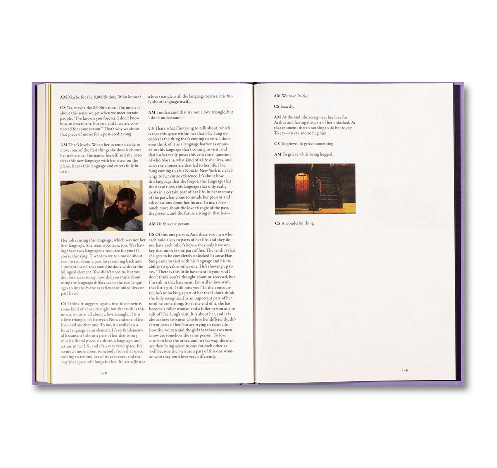 PAST LIVES SCREENPLAY BOOK by Celine Song