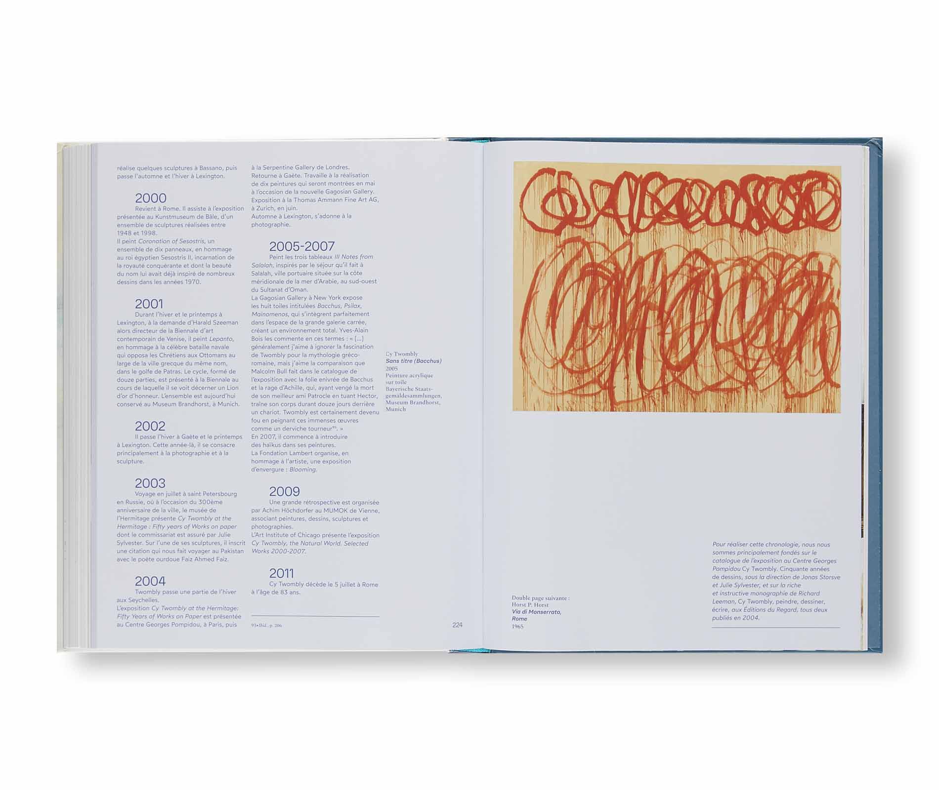 CY TWOMBLY. ŒUVRES GRAPHIQUES (1973-1977) by Cy Twombly