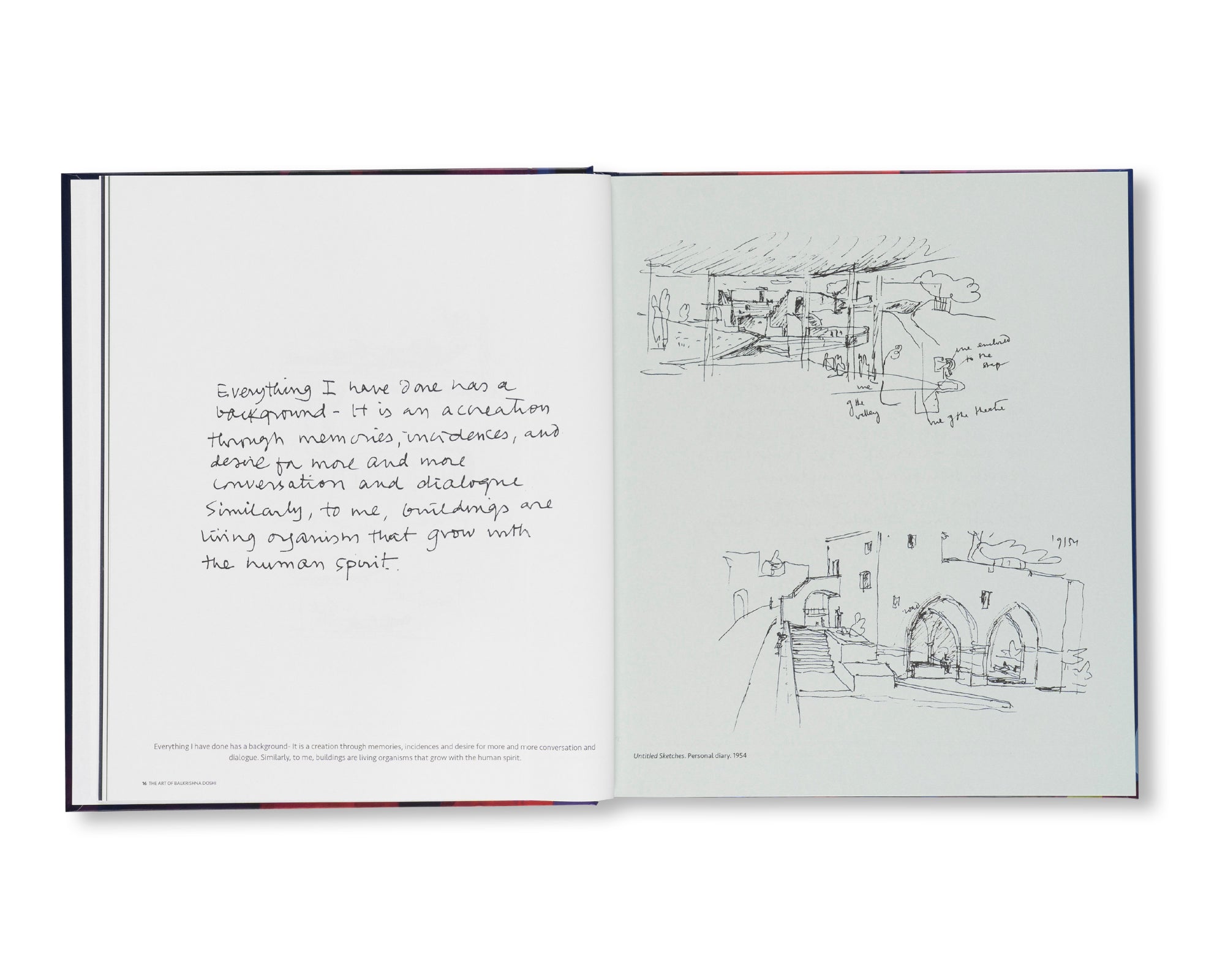 THE ART OF BALKRISHNA DOSHI by BV Doshi