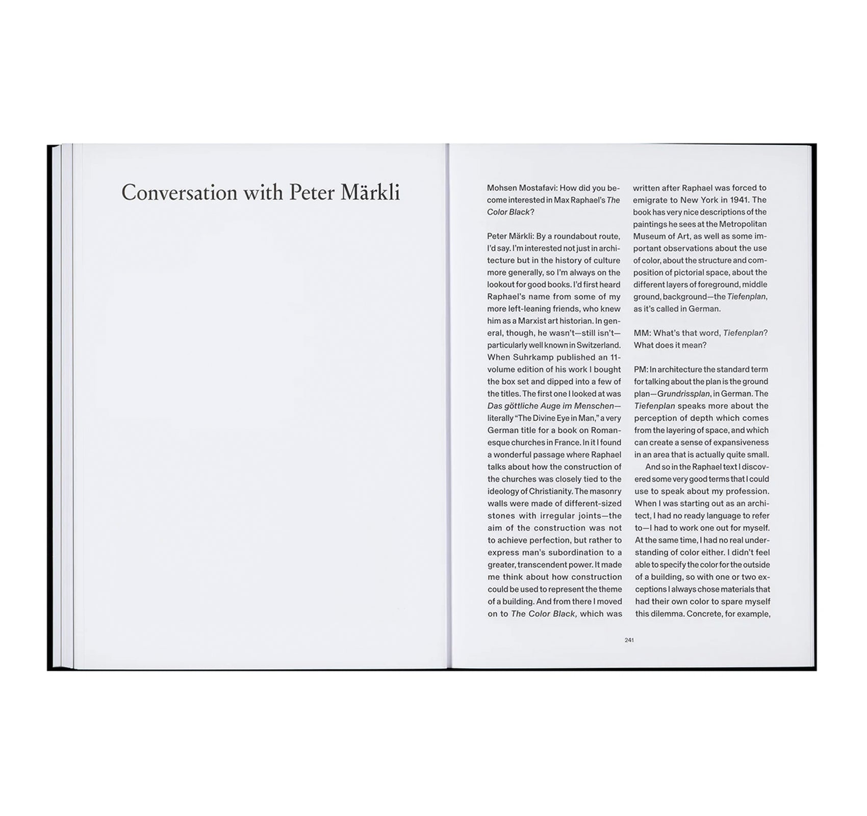 THE COLOR BLACK: ANTINOMIES OF A COLOR IN ARCHITECTURE AND ART by Mohsen Mostafavi, Max Raphael