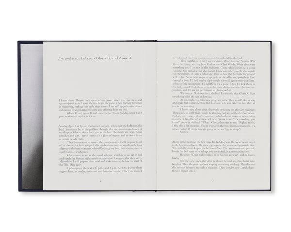 THE SLEEPERS by Sophie Calle – twelvebooks