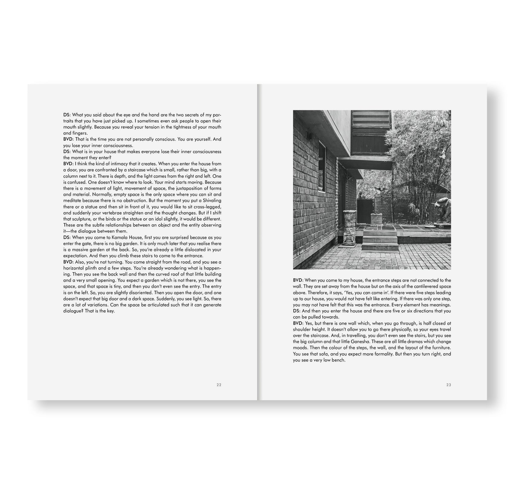 PORTRAIT OF A HOUSE: CONVERSATIONS WITH BV DOSHI by Dayanita Singh, BV Doshi