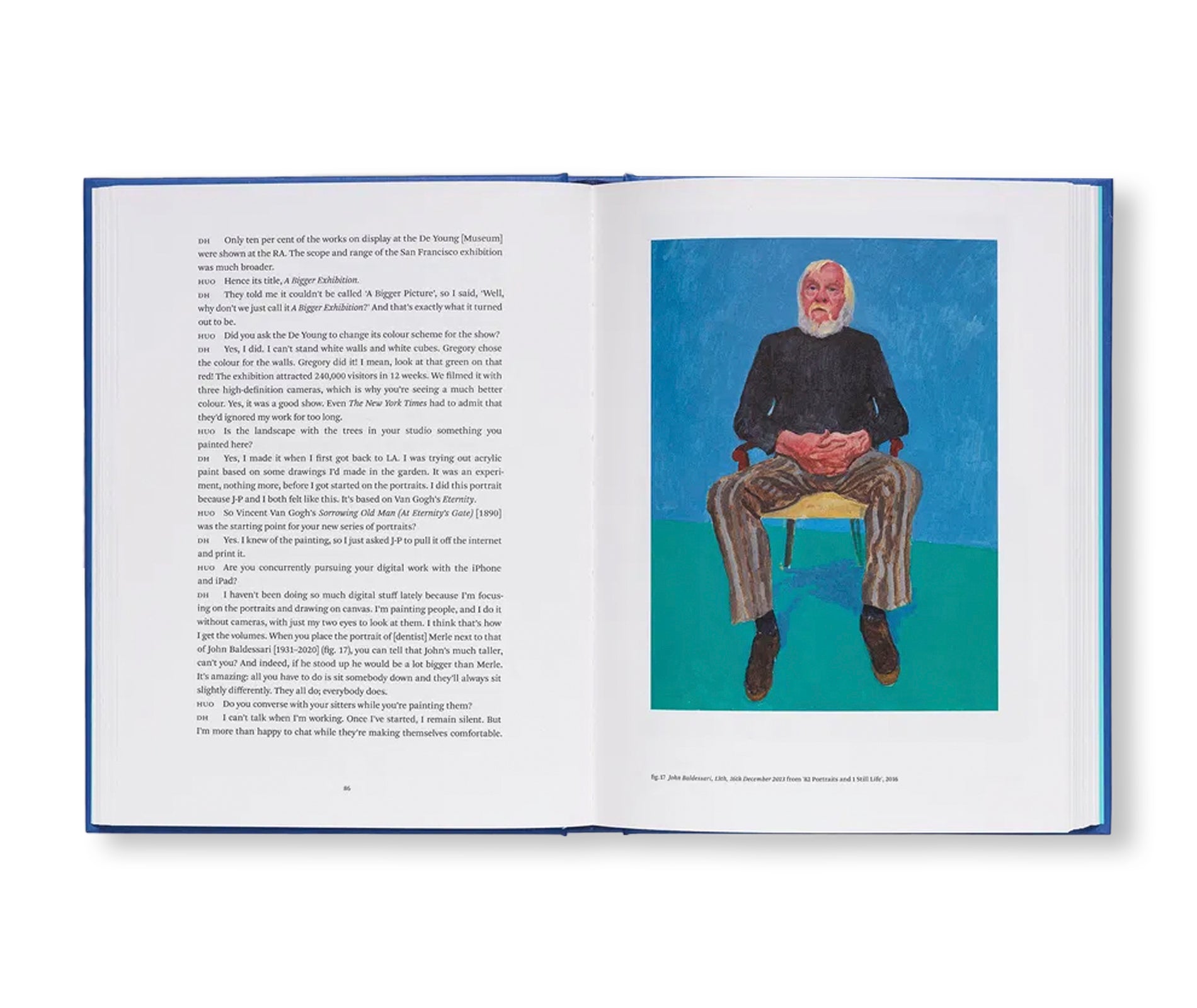 THE HOCKNEY INTERVIEWS by Hans Ulrich Obrist, David Hockney