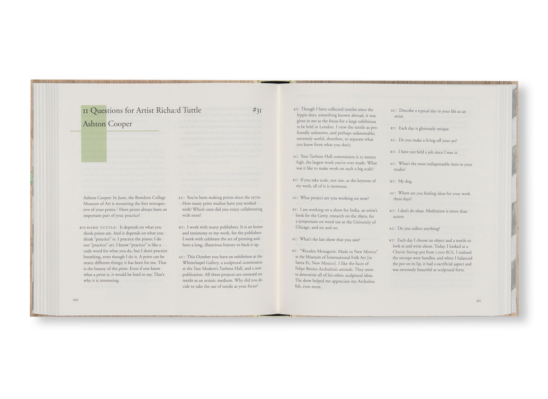 RICHARD TUTTLE: COMPLETE INTERVIEWS 1970-2022 by Richard Tuttle
