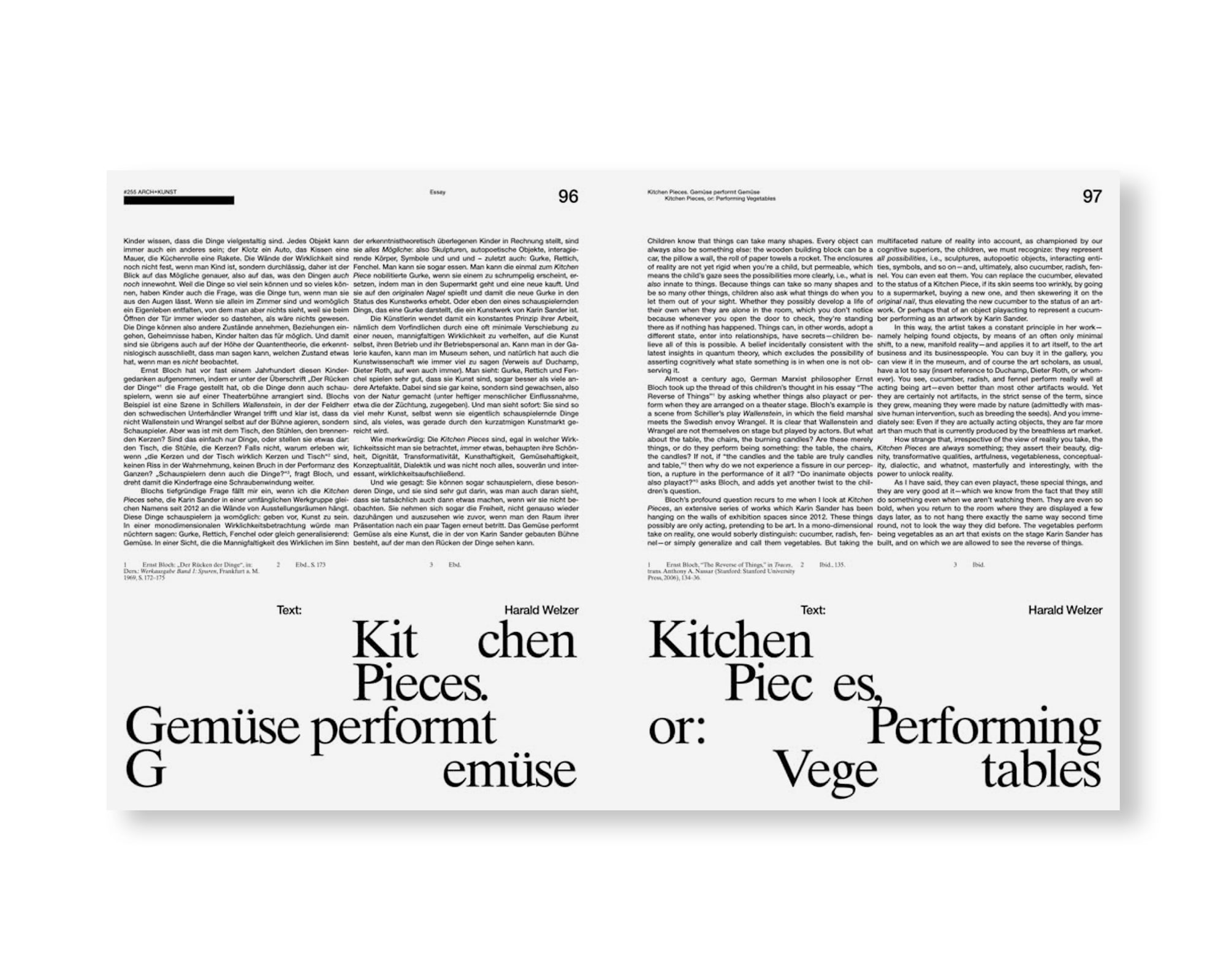 ARCH+ 255: ARCH+KUNST KARIN SANDER