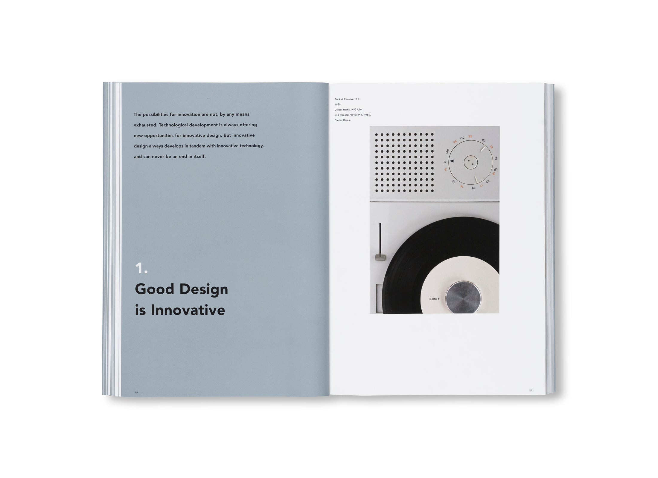 TEN PRINCIPLES FOR GOOD DESIGN by Dieter Rams
