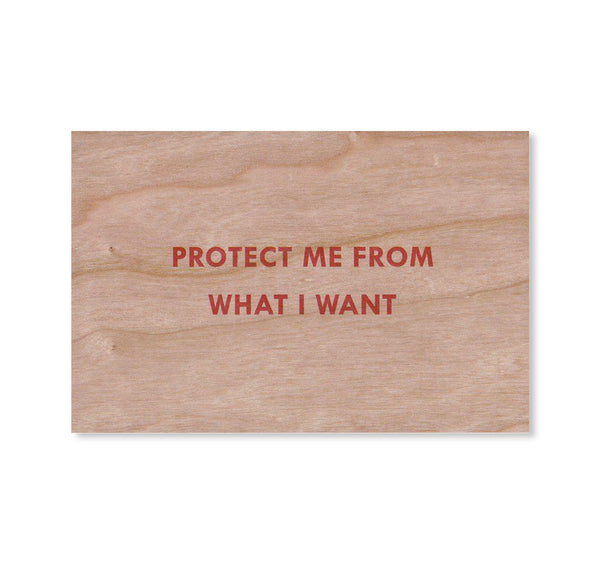 ジェニー・ホルツァー／PROTECT ME FROM WHAT I WANT Jenny Holzer Protect Me From What I Want Cap, Black
