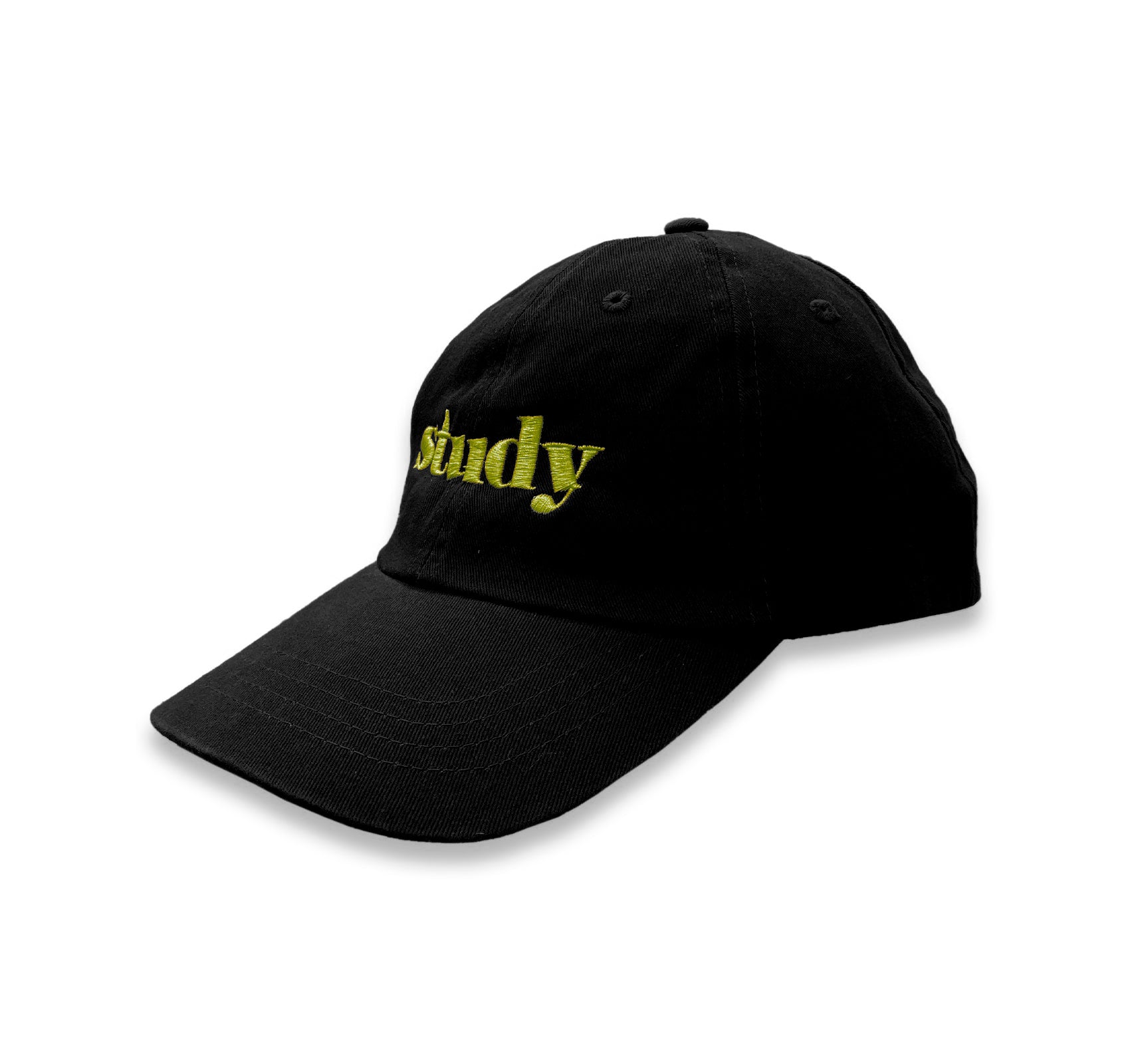 STUDY CAP (BLACK WITH ARMY GREEN)