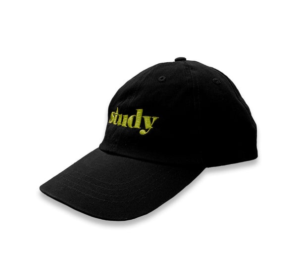 STUDY CAP (BLACK WITH ARMY GREEN) – twelvebooks