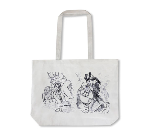 RITA ACKERMANN TOTE BAG: VERSION 1 by Rita Ackermann