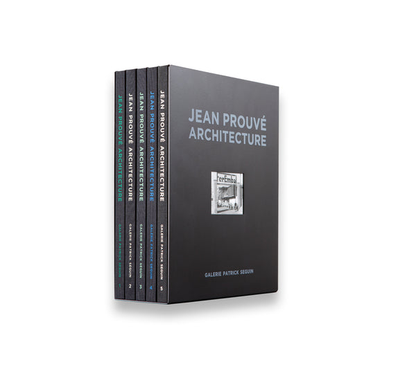 JEAN PROUVÉ ARCHITECTURE – BOX SET NO.1 (VOLUME 1-5) by Jean Prouvé –  twelvebooks