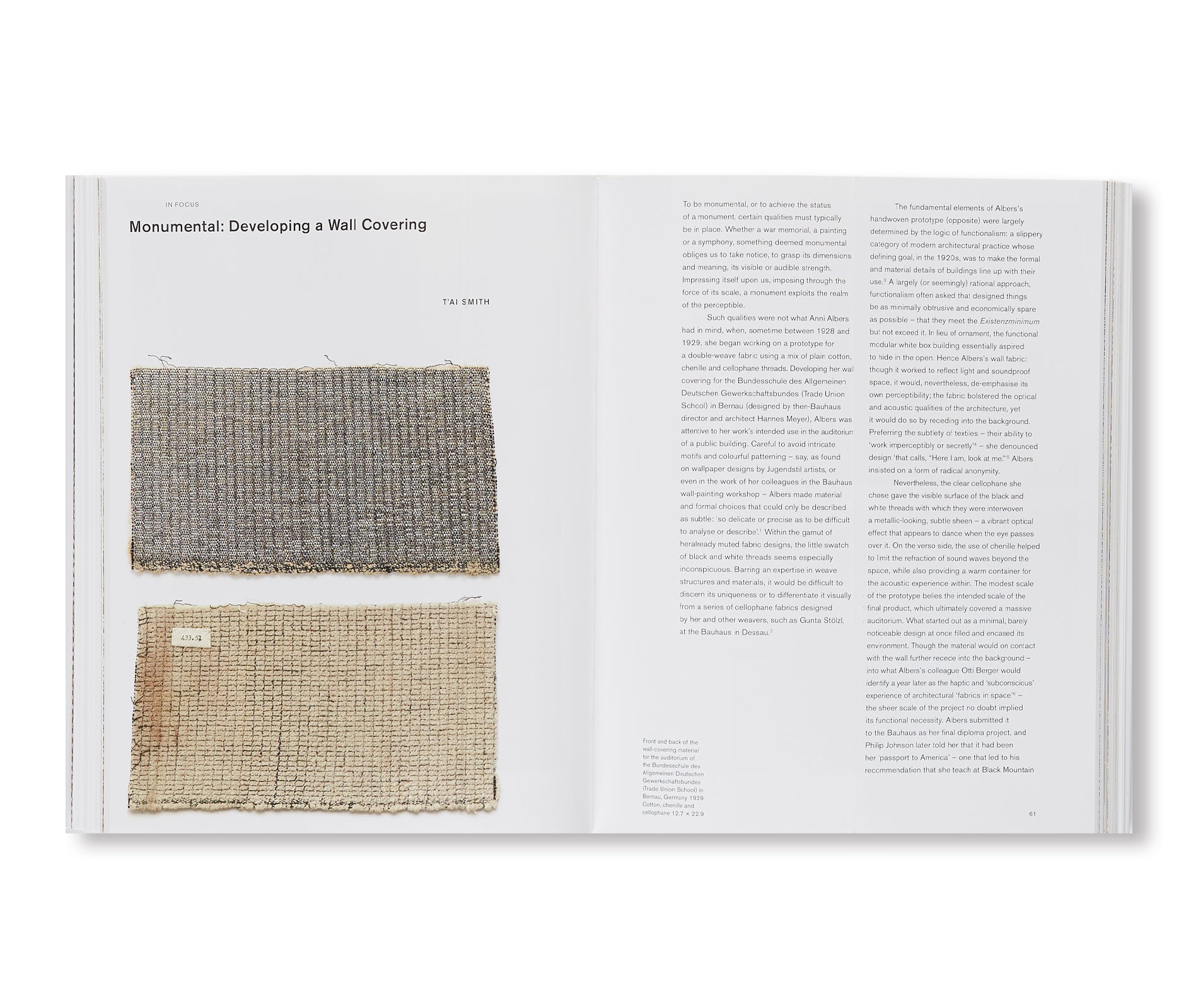 ANNI ALBERS by Anni Albers