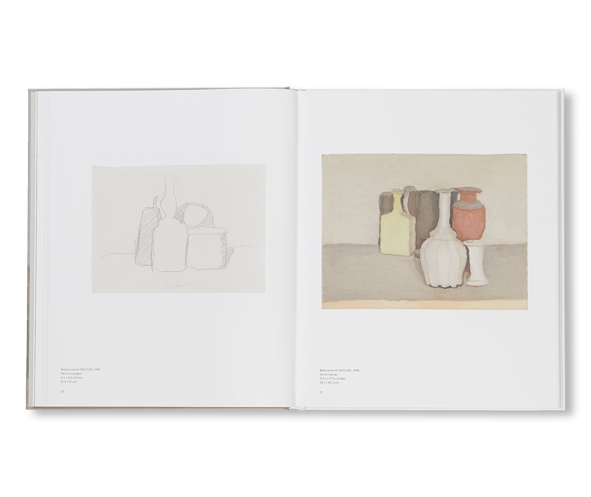 LATE PAINTINGS by Giorgio Morandi