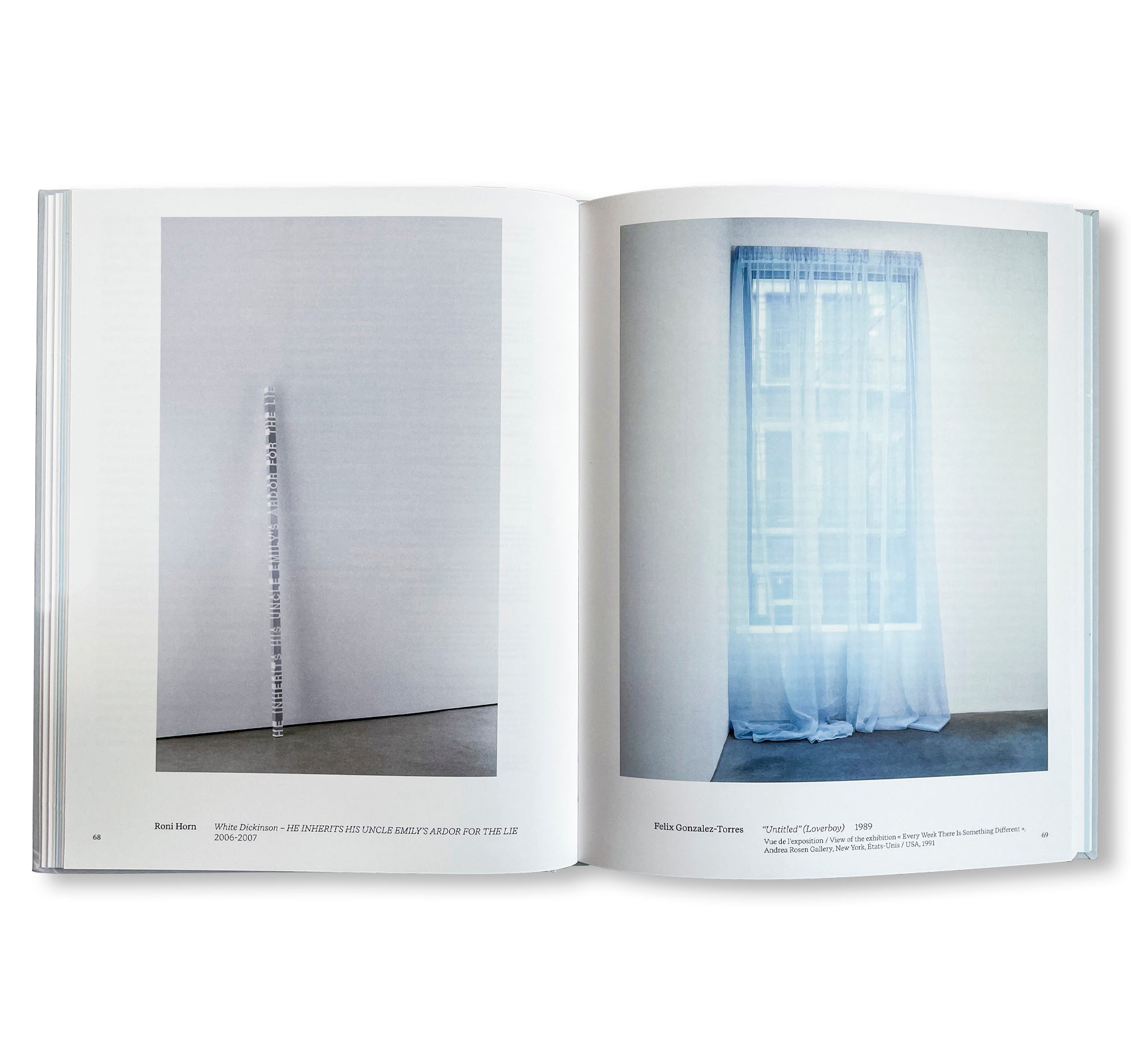 FELIX GONZALEZ-TORRES — RONI HORN by Felix Gonzalez-Torres, Roni Horn