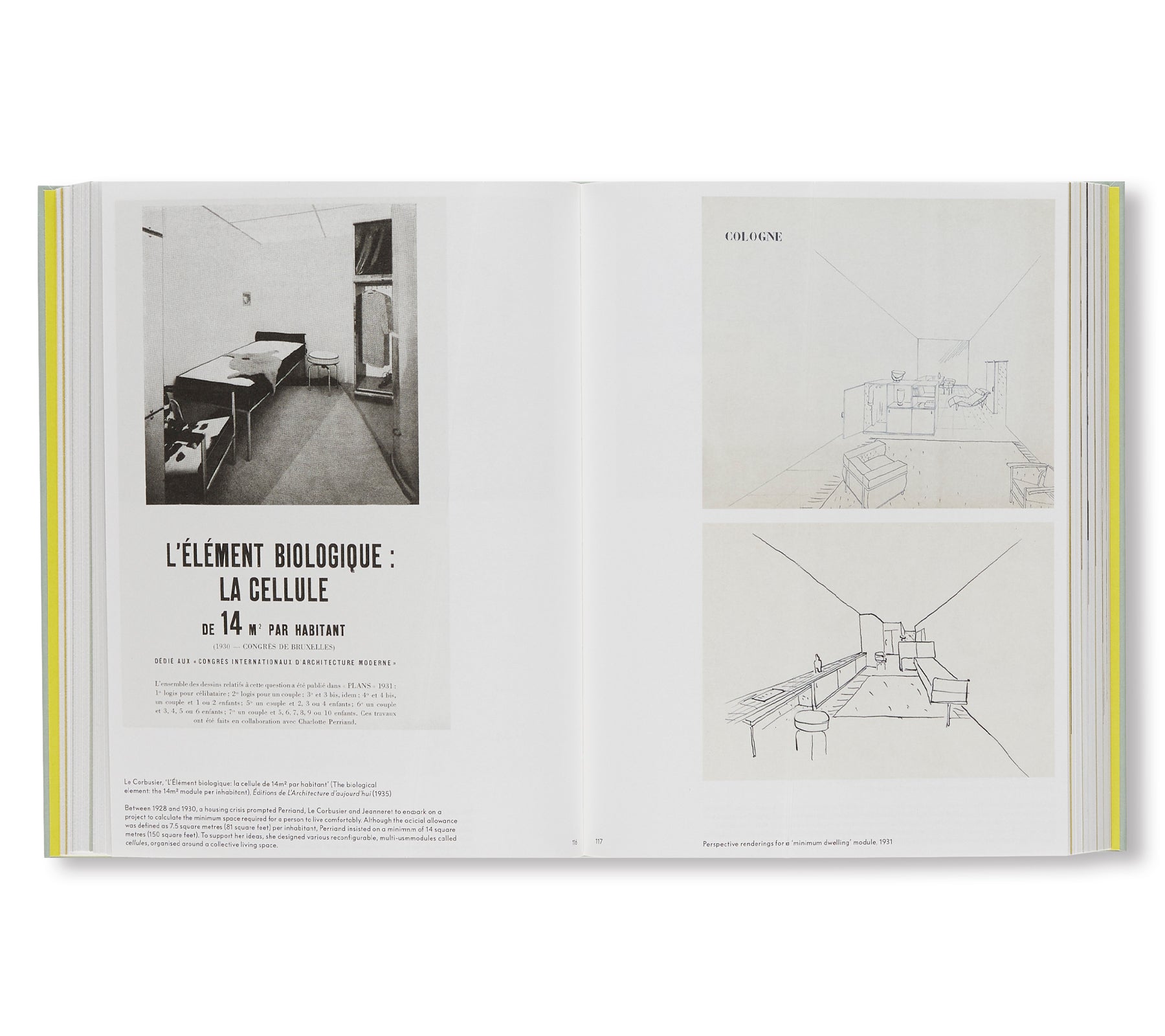 THE MODERN LIFE EXHIBITION CATALOGUE by Charlotte Perriand