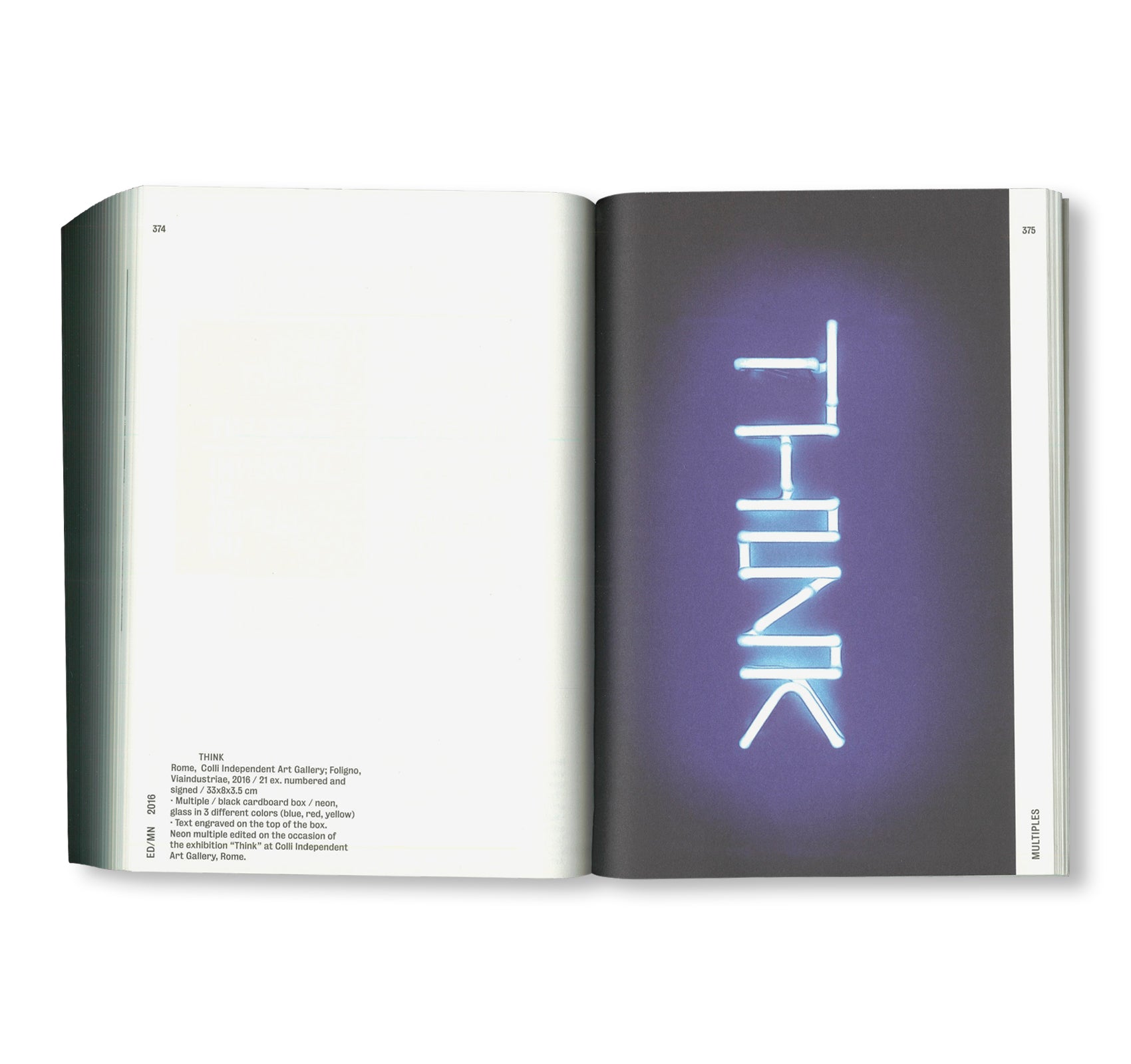 ED/MN – EDITIONS AND MULTIPLES 1967/2016 by Maurizio Nannucci