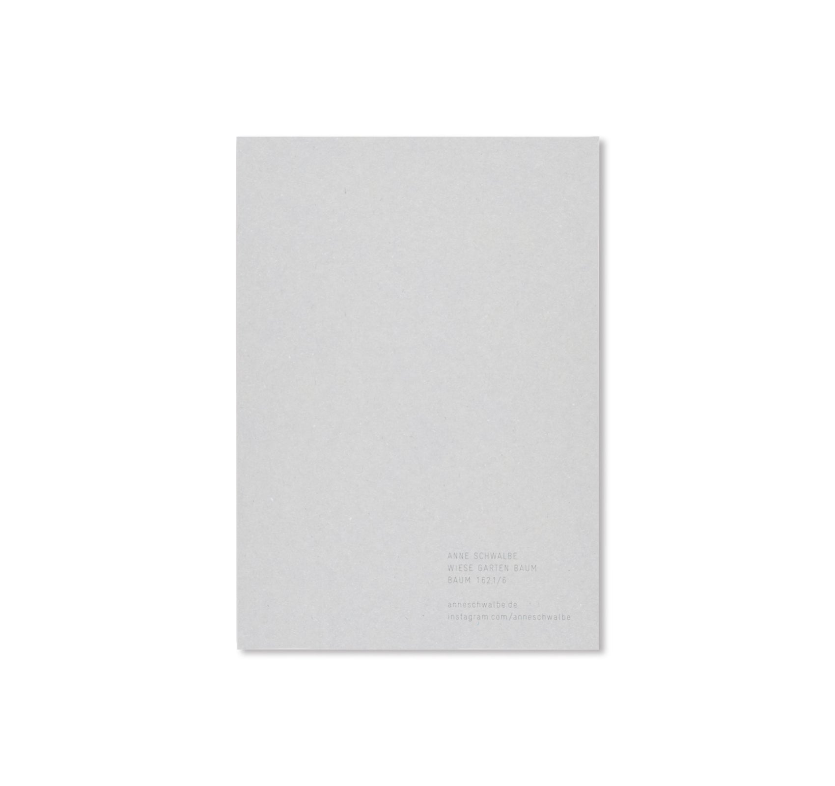 WIESE GARTEN BAUM by Anne Schwalbe