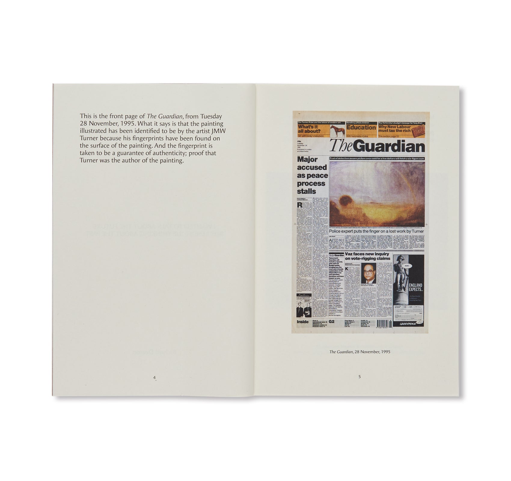 I WANTED TO TALK ABOUT THE FUTURE BUT I ENDED UP THINKING ABOUT THE PAST by Richard Deacon