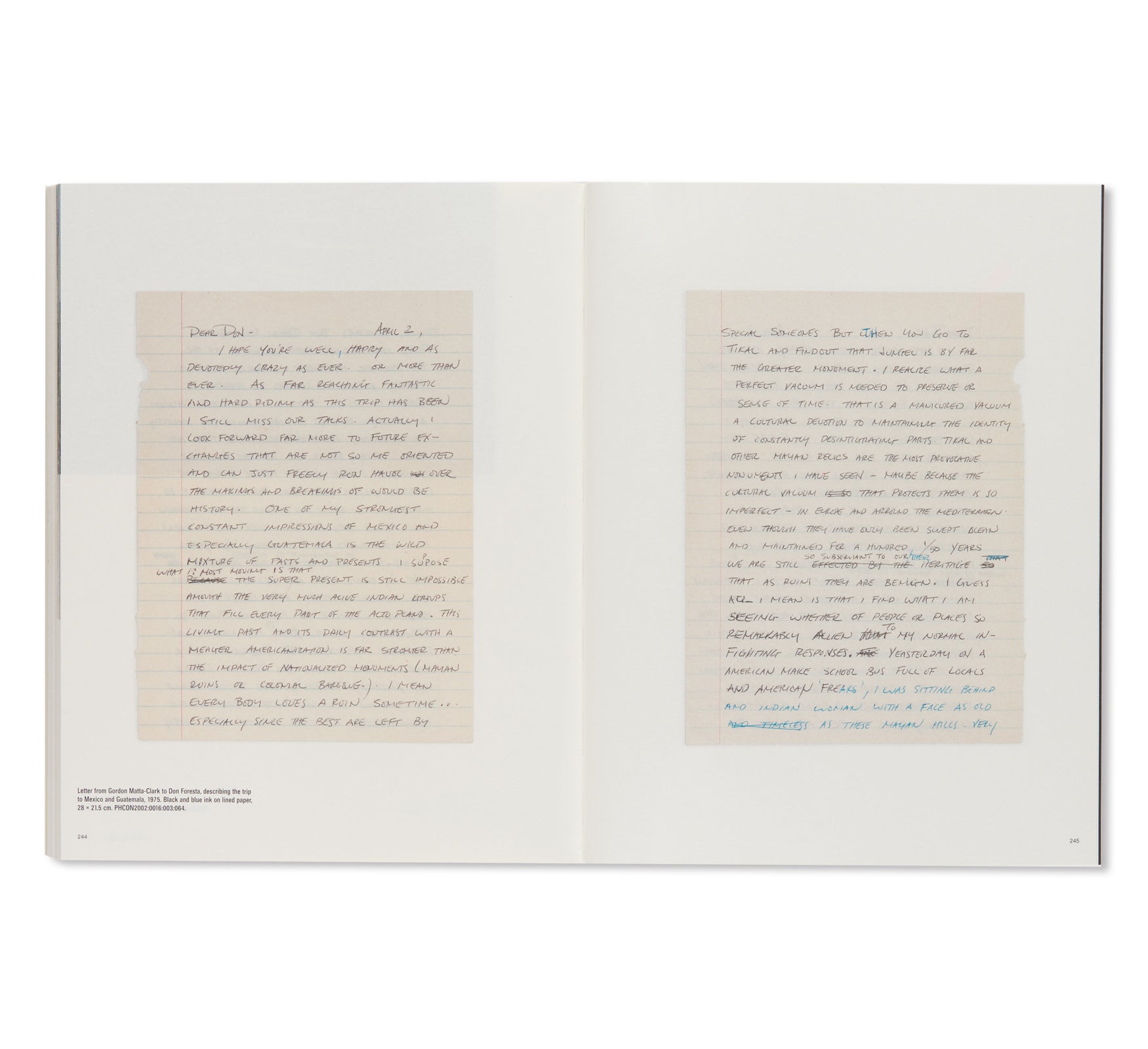 CP138 GORDON MATTA-CLARK: READINGS OF THE ARCHIVE by Gordon Matta-Clark