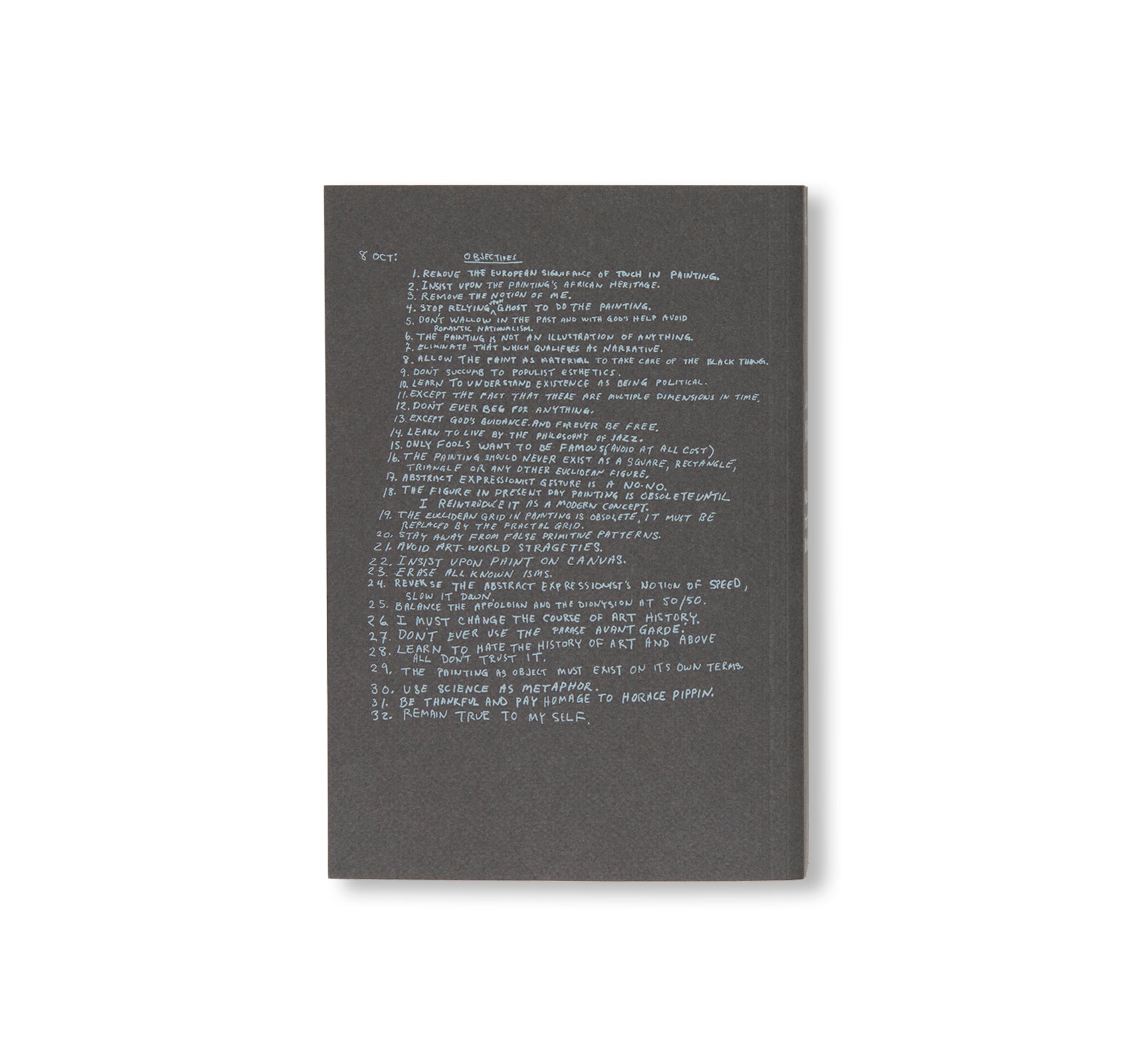 NOTES FROM THE WOODSHED by Jack Whitten