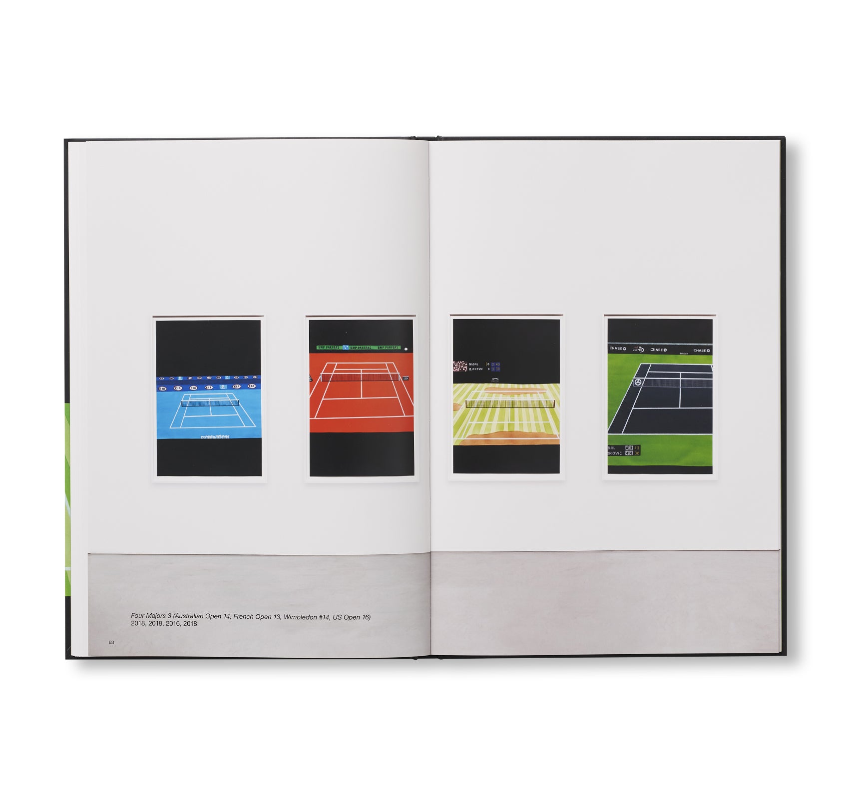 24 TENNIS COURT DRAWINGS by Jonas Wood