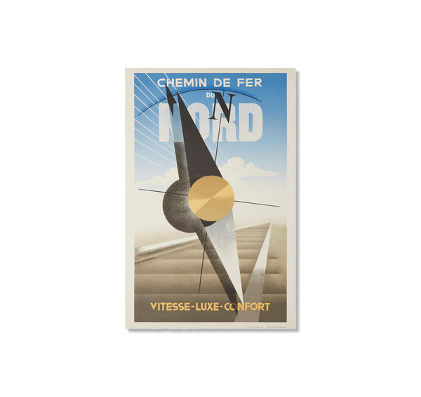 WAGONS-LITZ 'CHEMIN DE FER NORD' POSTER by A. M. Cassandre