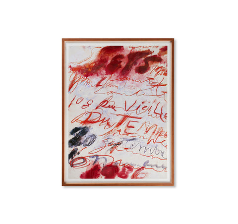 PRINT (1986) by Cy Twombly