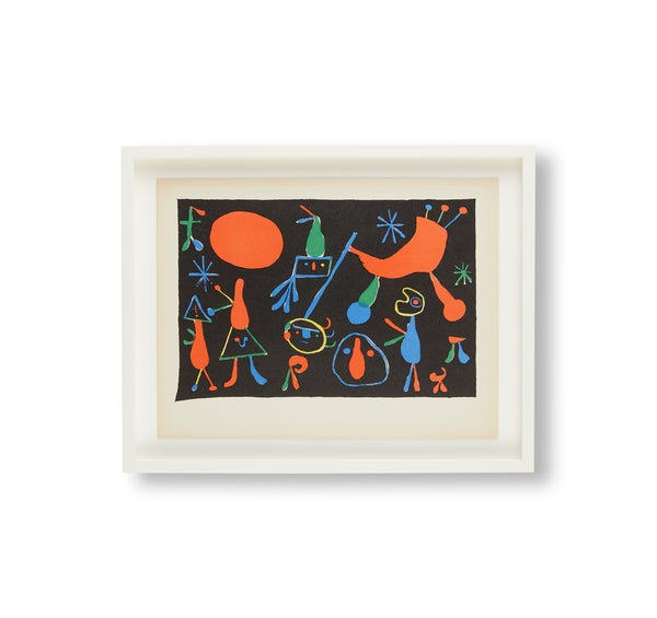 MIRO, LITHOGRAPH by Joan Miró [FRAMED] – twelvebooks