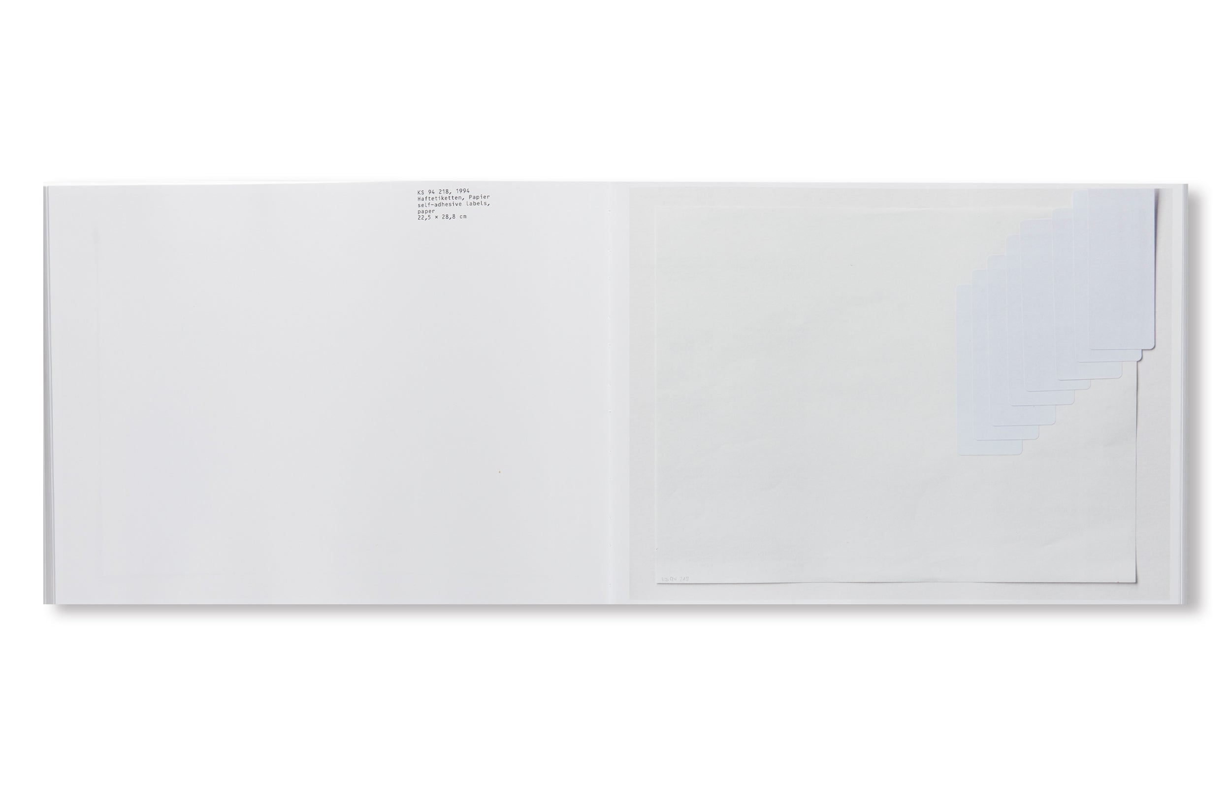 KARIN SANDER. BUEROARBEITEN / OFFICE WORKS: AUSST. KAT. KUNSTHALLE TUEBINGEN, 2021 by Karin Sander