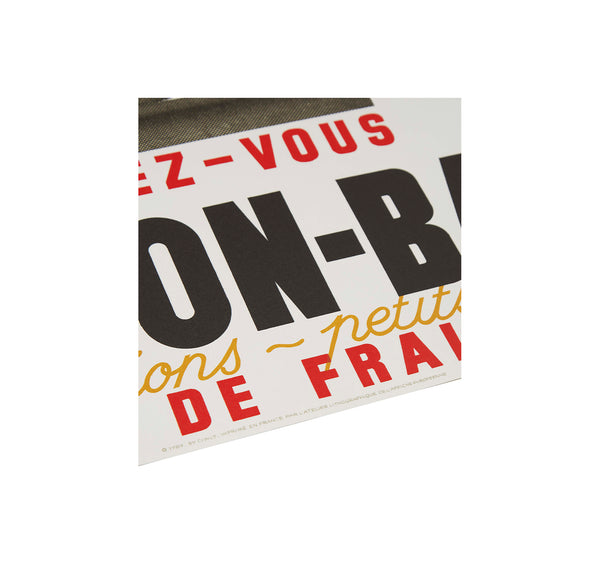 WAGONS-LITZ 'WAGON-BAR' POSTER by A. M. Cassandre [REPRODUCED