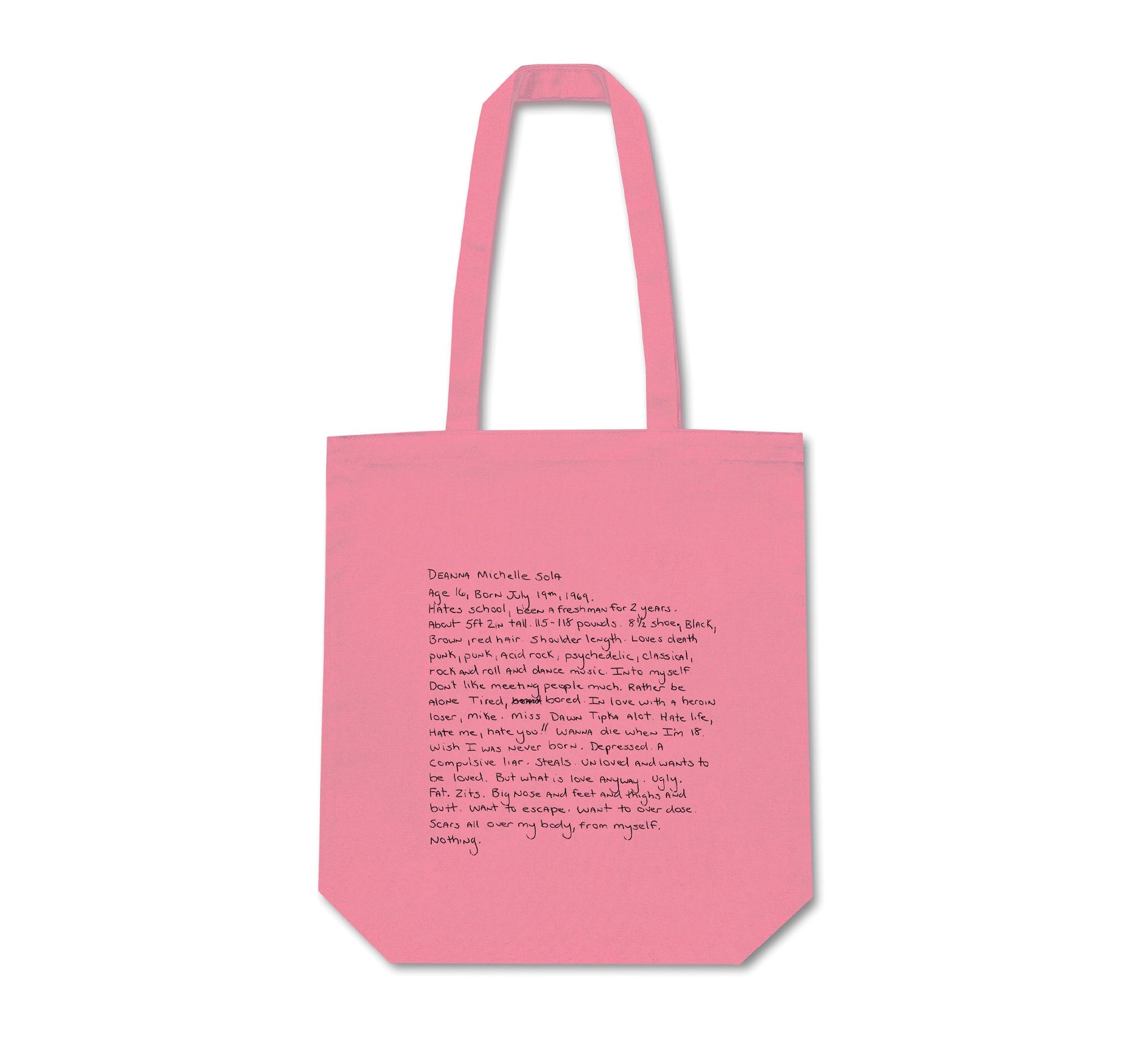 WHAT SHE SAID TOTE BAG by Deanna Templeton